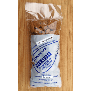Almendras naturales -bolsa 250 gramos